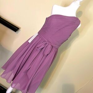 Lavender cocktail dress NWT